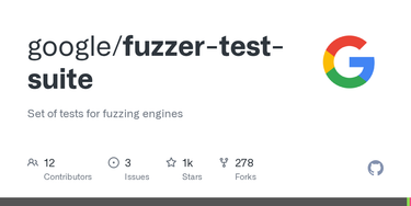 OpenGraph image for github.com/google/fuzzer-test-suite