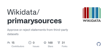 OpenGraph image for github.com/google/primarysources/commits/master