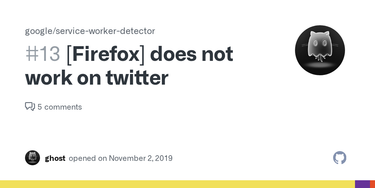 OpenGraph image for github.com/google/service-worker-detector/issues/13