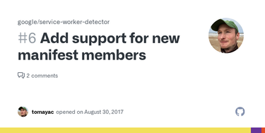 OpenGraph image for github.com/google/service-worker-detector/issues/6