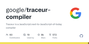 OpenGraph image for github.com/google/traceur-compiler
