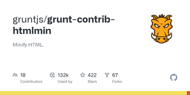 OpenGraph image for github.com/gruntjs/grunt-contrib-htmlmin