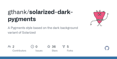 OpenGraph image for github.com/gthank/solarized-dark-pygments