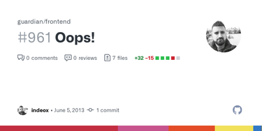 OpenGraph image for github.com/guardian/frontend/pull/961
