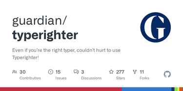 OpenGraph image for github.com/guardian/typerighter