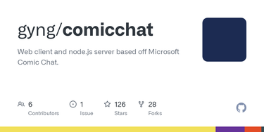 OpenGraph image for github.com/gyng/comicchat