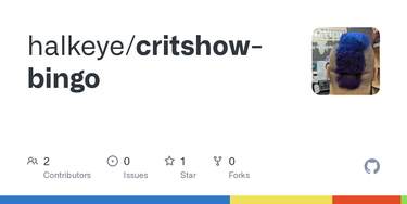 OpenGraph image for github.com/halkeye/critshow-bingo