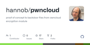 OpenGraph image for github.com/hannob/pwncloud