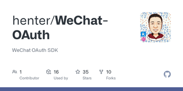 OpenGraph image for github.com/henter/WeChat-OAuth