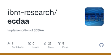 OpenGraph image for github.com/ibm-research/ecdaa