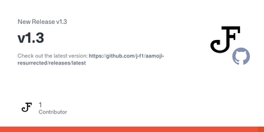 OpenGraph image for github.com/j-f1/aamoji-resurrected/releases/tag/v1.3