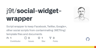 OpenGraph image for github.com/j9t/social-widget-wrapper