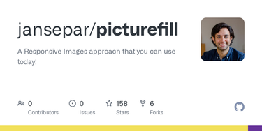 OpenGraph image for github.com/jansepar/picturefill