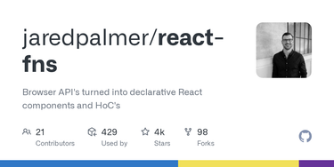 OpenGraph image for github.com/jaredpalmer/react-fns