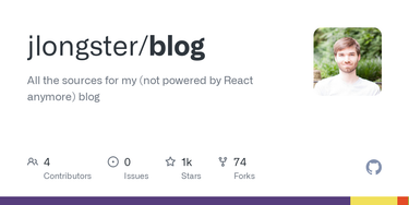 OpenGraph image for github.com/jlongster/blog