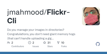 OpenGraph image for github.com/jmahmood/Flickr-Cli