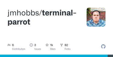 OpenGraph image for github.com/jmhobbs/terminal-parrot