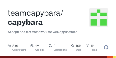 OpenGraph image for github.com/jnicklas/capybara