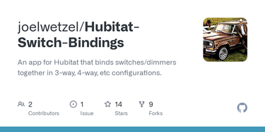 OpenGraph image for github.com/joelwetzel/Hubitat-Switch-Bindings
