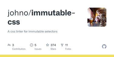 OpenGraph image for github.com/johno/immutable-css