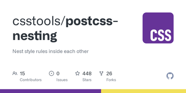 OpenGraph image for github.com/jonathantneal/postcss-nesting