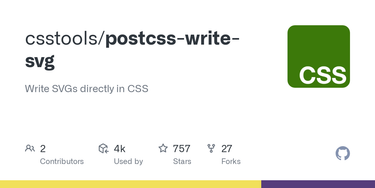 OpenGraph image for github.com/jonathantneal/postcss-write-svg