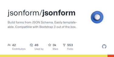 OpenGraph image for github.com/jsonform/jsonform