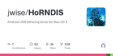 OpenGraph image for github.com/jwise/HoRNDIS