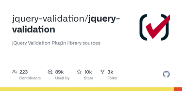 OpenGraph image for github.com/jzaefferer/jquery-validation/blob/master/changelog.txt