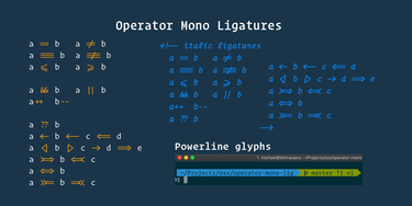OpenGraph image for github.com/kiliman/operator-mono-lig