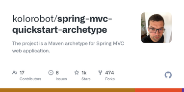 OpenGraph image for github.com/kolorobot/spring-mvc-quickstart-archetype/blob/master/README.md
