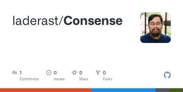OpenGraph image for github.com/laderast/Consense
