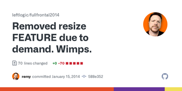 OpenGraph image for github.com/leftlogic/fullfrontal2014/commit/588e3523c12c83b10ea442fb5a3d383e1b50a2fb