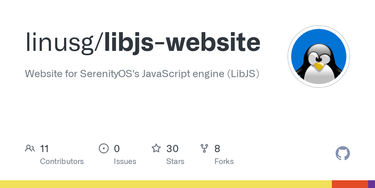 OpenGraph image for github.com/linusg/libjs-website