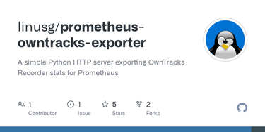 OpenGraph image for github.com/linusg/prometheus-owntracks-exporter