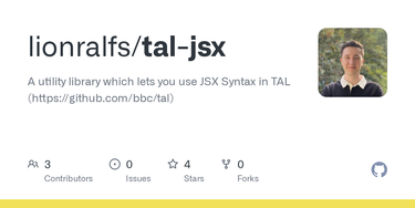 OpenGraph image for github.com/lionralfs/tal-jsx