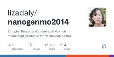 OpenGraph image for github.com/lizadaly/nanogenmo2014