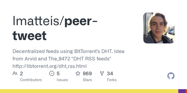 OpenGraph image for github.com/lmatteis/peer-tweet#peertweet
