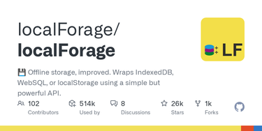 OpenGraph image for github.com/localForage/localForage