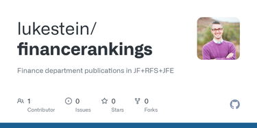 OpenGraph image for github.com/lukestein/financerankings