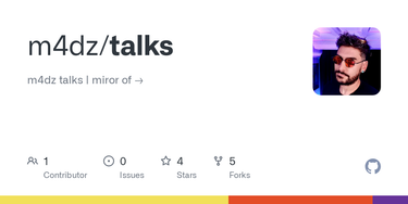 OpenGraph image for github.com/m4dz/talks