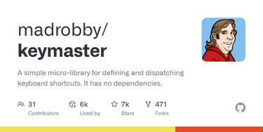 OpenGraph image for github.com/madrobby/keymaster