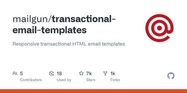 OpenGraph image for github.com/mailgun/transactional-email-templates