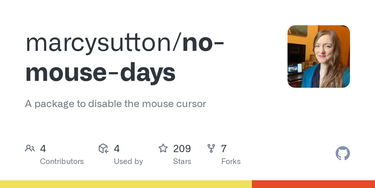 OpenGraph image for github.com/marcysutton/no-mouse-days