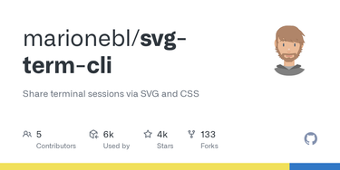 OpenGraph image for github.com/marionebl/svg-term-cli/blob/master/README.md