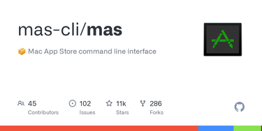 OpenGraph image for github.com/mas-cli/mas