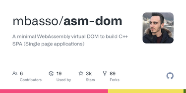 OpenGraph image for github.com/mbasso/asm-dom