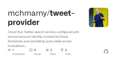 OpenGraph image for github.com/mchmarny/tweet-provider