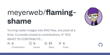 OpenGraph image for github.com/meyerweb/flaming-shame