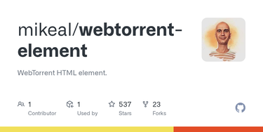 OpenGraph image for github.com/mikeal/webtorrent-component
